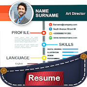 Resume Builder CV Maker PDF Template Format Editor 1.1 Icon