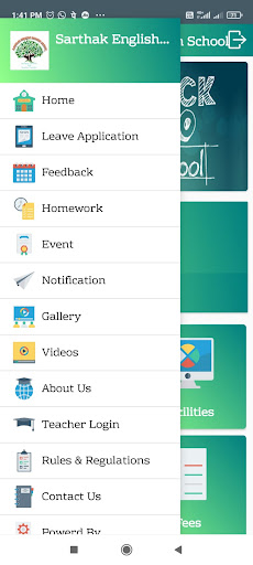 Sarthak English Medium School Screen 2