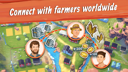 Big Farm Mobile Harvest v9.13.25677 Mod Apk (Unlimited Money/Gems) Free For Android 5