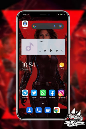 Wallpaper For Black Widow