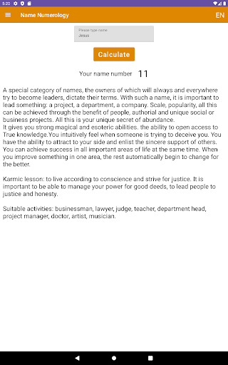 Name Numerology Calculator