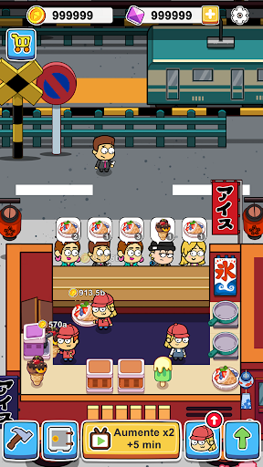 Idle Food Bar: cozinha Captura de Tela do Aplicativo Android 5