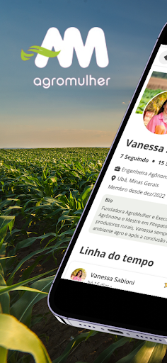 Android application AgroMulher Digital screenshort