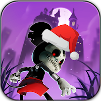 Mouse Castle Jump: Halloween Spooky Illusion