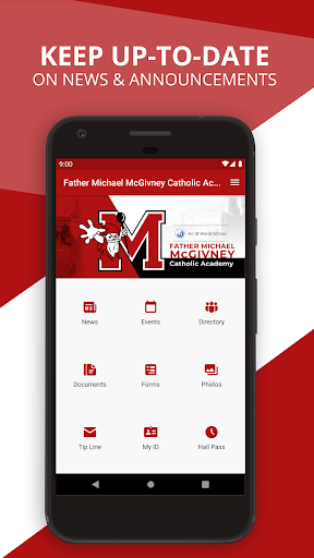 Android application Father Michael McGivney C.A. screenshort