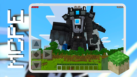 Titan TV Man MOD for Minecraft