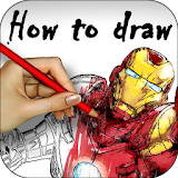 How to draw step by step icon