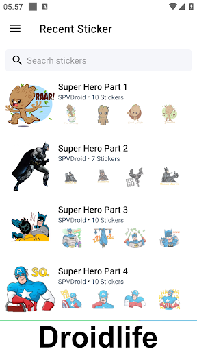 Stiker Super Hero Wasticker