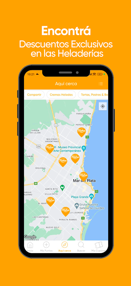 #2. Aloha (Android) 由: Cuponeala SRL