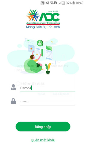 Android application Kho ADC Nông Nghiệp screenshort