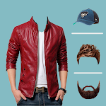 Cover Image of Tải xuống Man Leather Jacket Photo Suit  APK