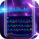 Color Neon Tech Keyboard Theme icon