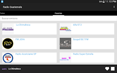screenshot of Radio Guatemala