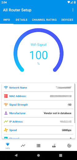 تطبيق All Router Setup Page Settings برو0