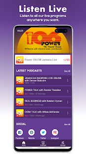 Power 106 FM Jamaica 4.5.5 APK screenshots 1