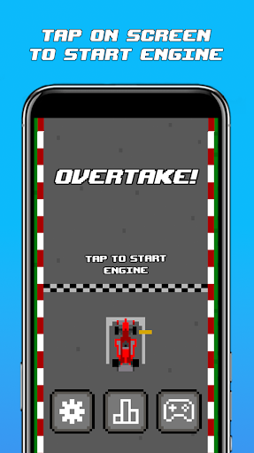 Android application Overtake! screenshort