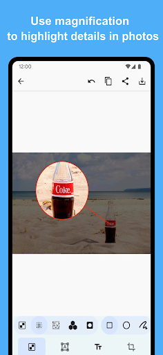 Screenshot of PicMarker: Blur & Markup
