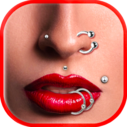 Piercing Salon Photo Montage logo