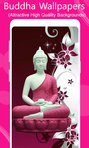 Android application Buddha HD Wallpapers screenshort
