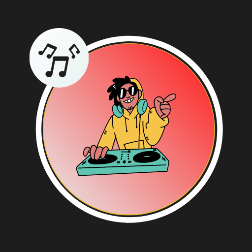 Electronic music ringtones logo