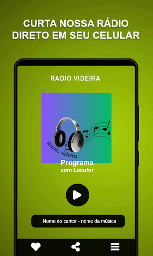 Android application Rádio Videira screenshort