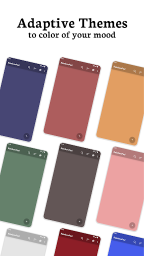 Screenshot of Color Note Diary - RainbowPad