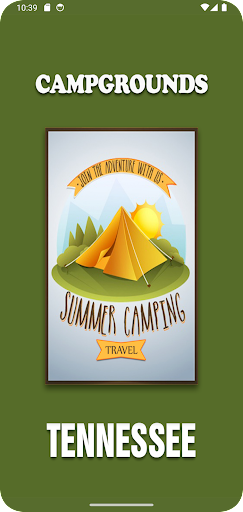Android application Tennessee State Campgrounds screenshort