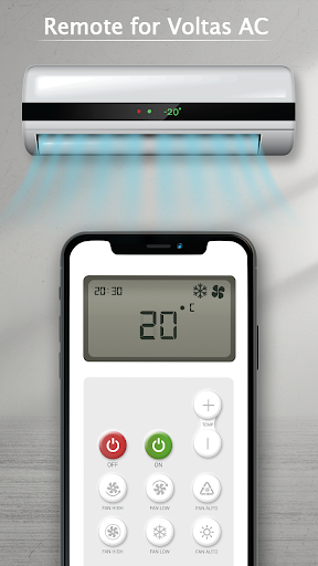 Android application Remote for Voltas AC screenshort