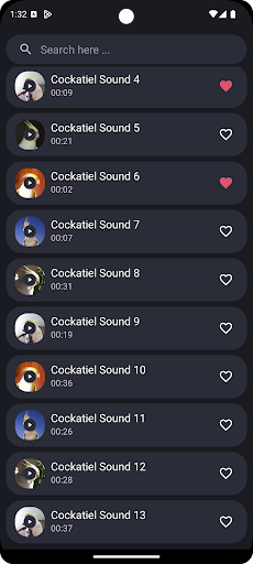 Cockatiel Sounds Screenshot 4 - AppWisp.com