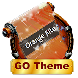 Orange Kite SMS Layout icon