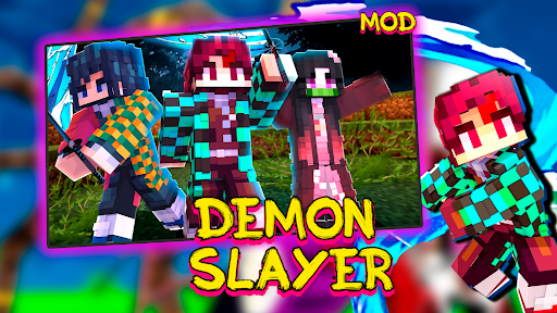 Demon Slayer Minecraft PE Mods
