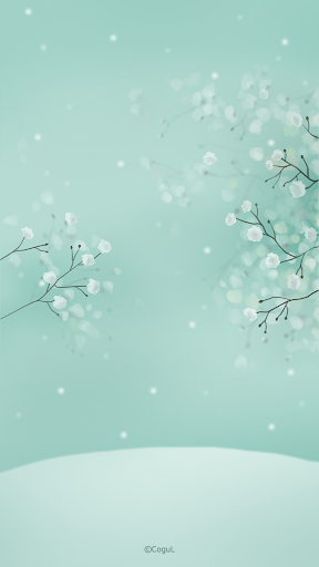 Android application 카카오톡 테마 - 겨울꽃 (카톡테마) screenshort