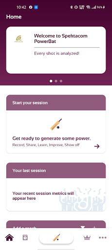 Android application Spektacom PowerBat screenshort
