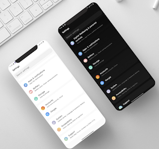 Captura de Pantalla 3 [UX9-UX10] Aurora Theme LG And android