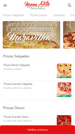 Android application Nonna Dita Delivery screenshort
