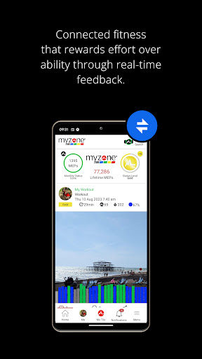 Android application Myzone screenshort
