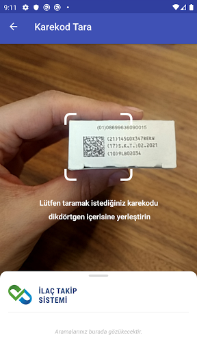 İlaç Takip Sistemi (İTS) Mobil Screen 2