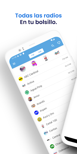 Android application Radios Paraguay screenshort