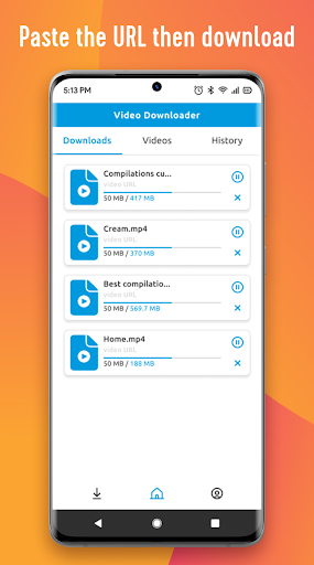 Download & Player Screen 3
