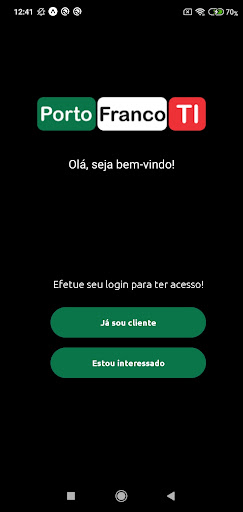 Android application Porto Franco TI screenshort