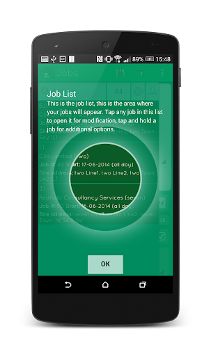 Clik Jobs Screen 2