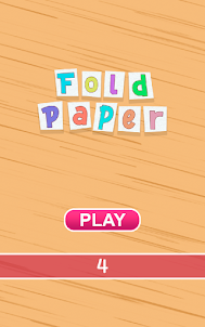 PaperFold : puzzle cute game
