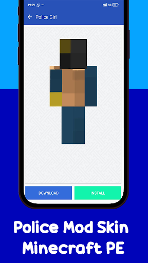 Police Mod Skin Minecraft PE