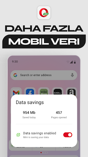 Opera Mini - Hızlı Tarayıcı ekran görüntüsü