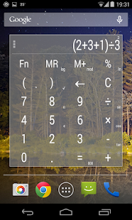 Calculator Widget Themes PRO Screenshot