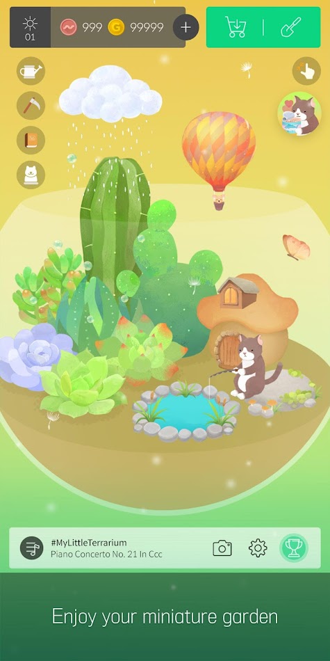 #1. My Little Terrarium: Idle Game (Android) 由: 1N1