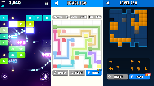 Puzy - Puzzle Collection Connect Dots- Wood Block