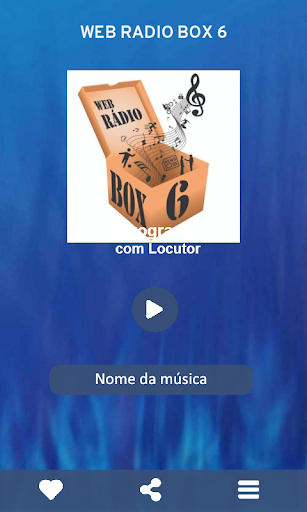 Android application WEB RADIO BOX 6 screenshort