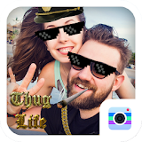 Thug Life Camera-Free coolest motion sticker icon