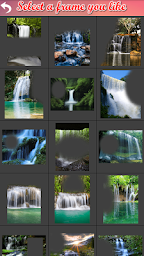 Waterfall Frame Collage